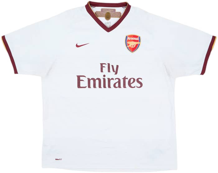 2007-08 Arsenal Away Shirt Fabregas #4 - 7/10 - (XL)