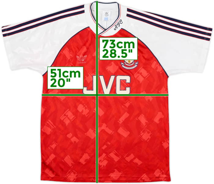 1990-92 Arsenal 'League Champions' Home Shirt - 4/10 - (M)