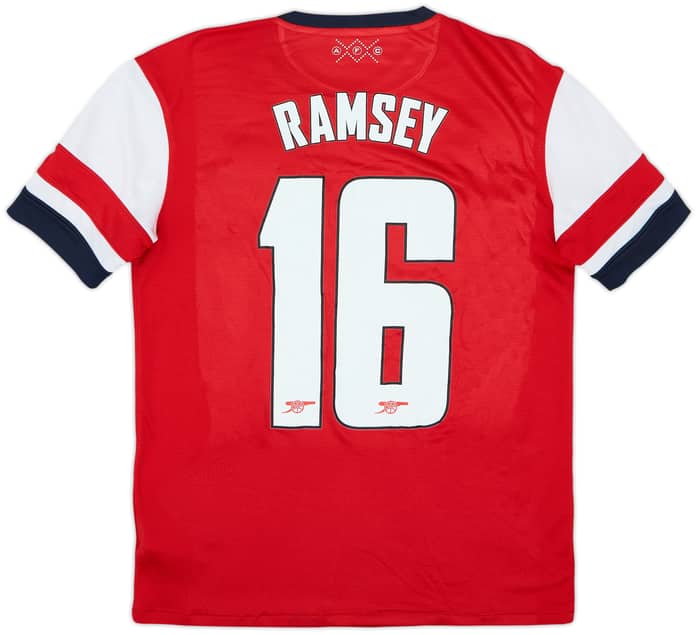 2012-14 Arsenal Home Shirt Ramsey #16 - 7/10 - (M)