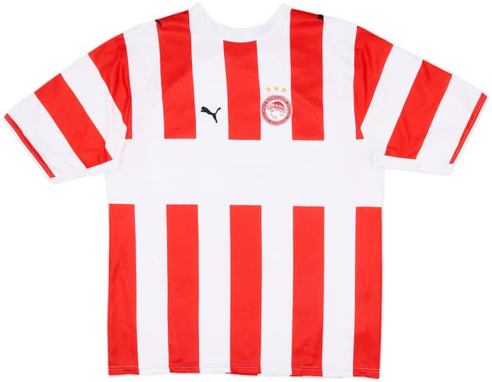 2006-07 Olympiakos Home Shirt - 6/10 - (XL)
