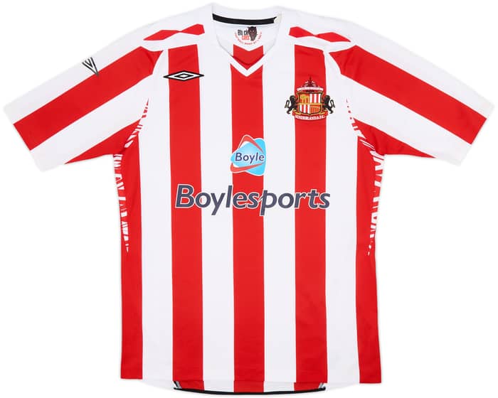 2007-08 Sunderland Home Shirt Yorke #19 - 5/10 - (M)