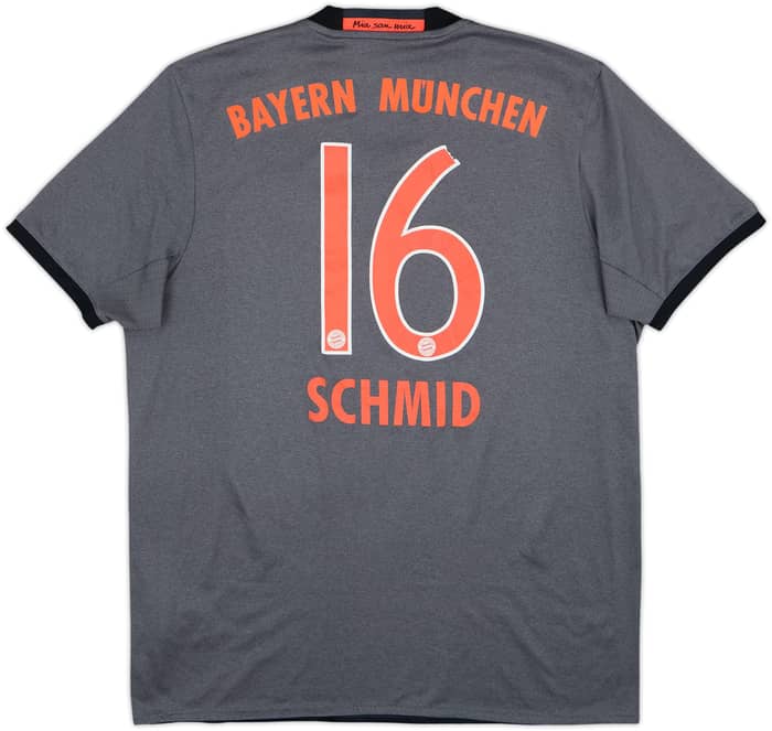 2016-17 Bayern Munich Away Shirt Schmid #16 - 5/10 - (L)