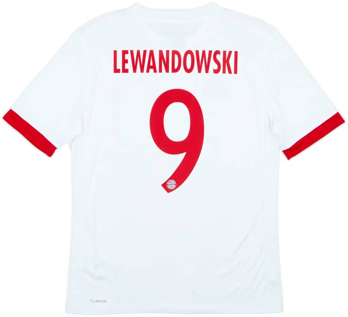 2017-18 Bayern Munich European Third Shirt Lewandowski #9 - 9/10 - (XL)