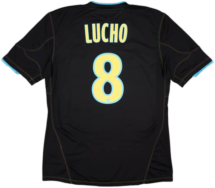 2010-11 Olympique Marseille Third Shirt Lucho #8 - 6/10 - (M)
