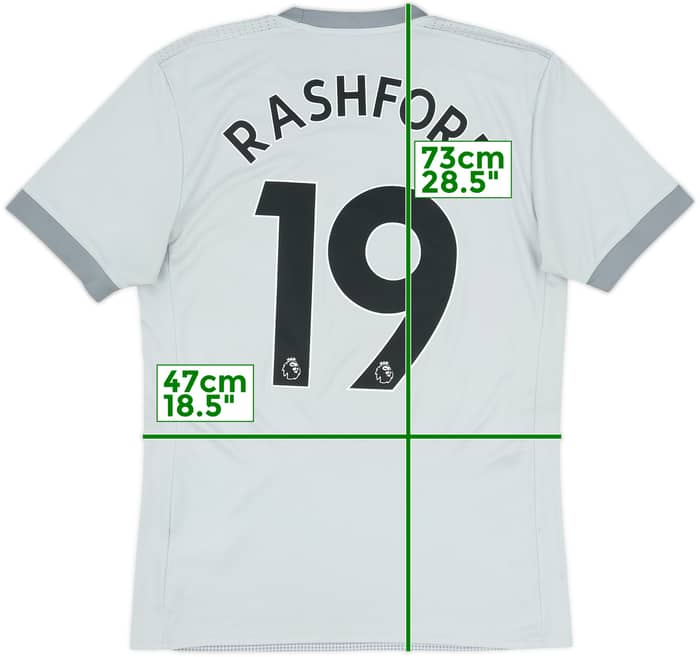 2017-18 Manchester United Third Shirt Rashford #19 - 6/10 - (S)