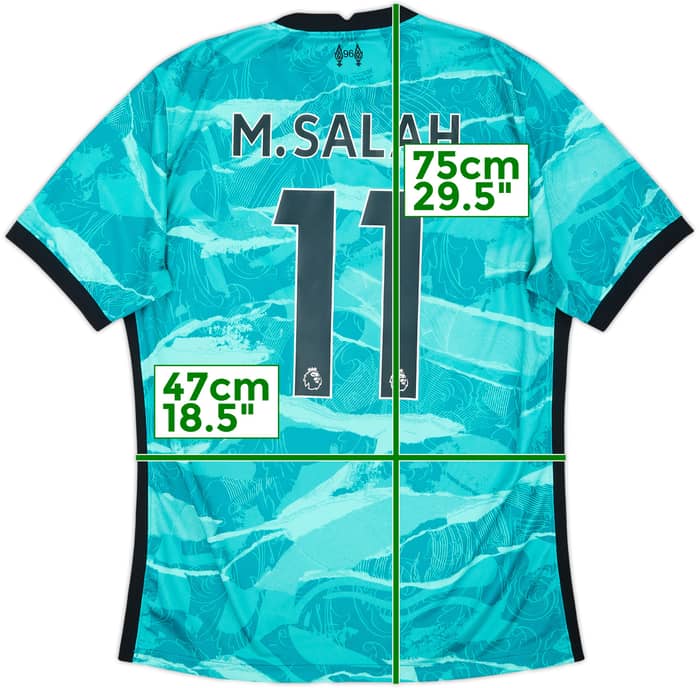 2020-21 Liverpool Away Shirt M.Salah #11 - 10/10 - (M)