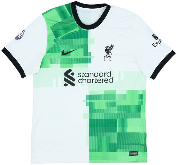 2023-24 Liverpool Away Shirt Virgil #4 - 8/10 - (L)