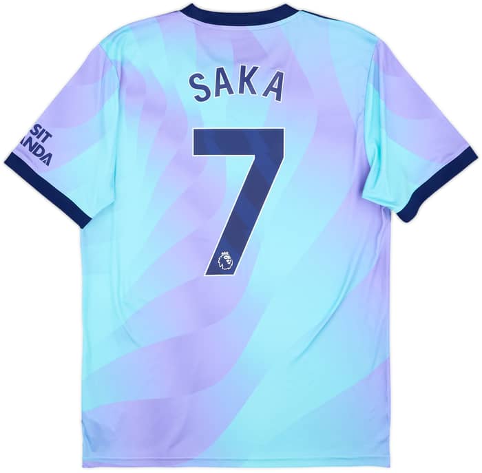 2024-25 Arsenal Third Shirt Saka #7 - 10/10 - (L)