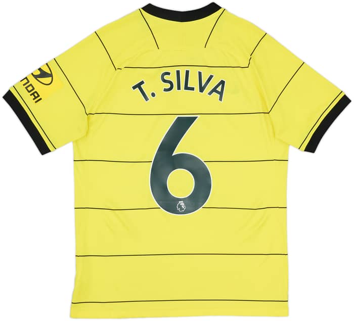 2021-22 Chelsea Away Shirt T.Silva #6 - 6/10 - (M)