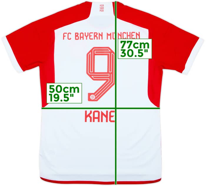 2023-24 Bayern Munich Home Shirt Kane #9 - 10/10 - (M)