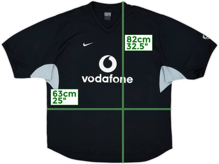 2002-03 Manchester United Nike Training Shirt - 8/10 - (XXL)