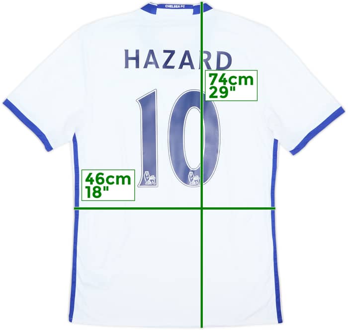 2016-17 Chelsea Third Shirt Hazard #10 - 8/10 - (M)