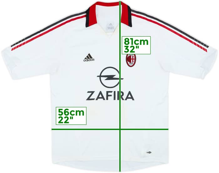 2005-06 AC Milan Away Shirt - 5/10 - (L)