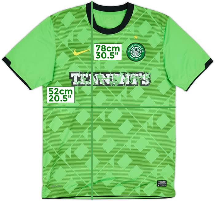 2010-11 Celtic Away Shirt - 4/10 - (M)