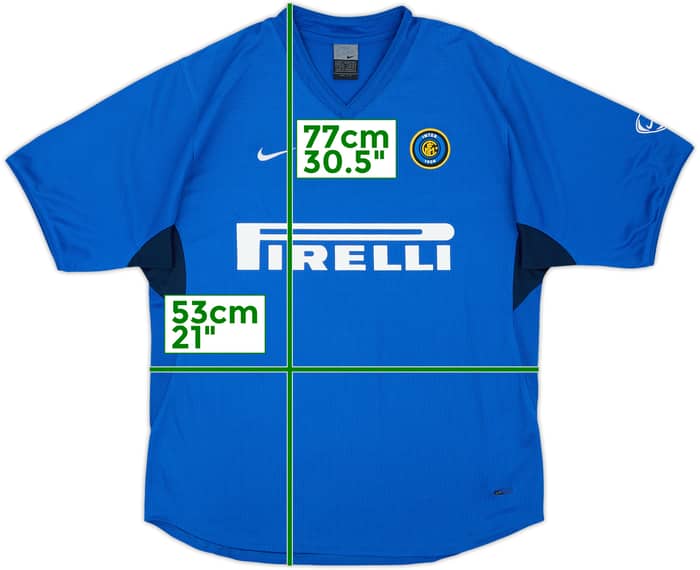2004-05 Inter Milan Nike Training Shirt - 8/10 - (M)