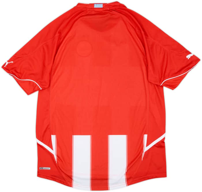 2010-11 Olympiakos Home Shirt - 9/10 - (L)