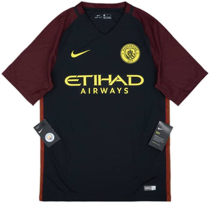 2016-17 Manchester City Away Shirt Silva #21 (S)