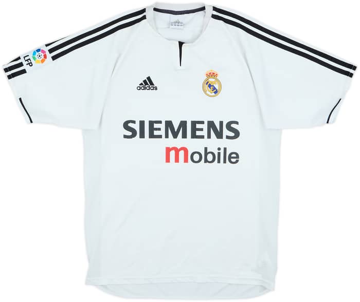 Camiseta de local del Real Madrid 2003-04 Zidane #5 - 6/10 - (S)