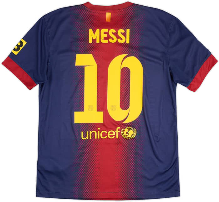 2012-13 Barcelona Home Shirt Messi #10 - 6/10 - (M)