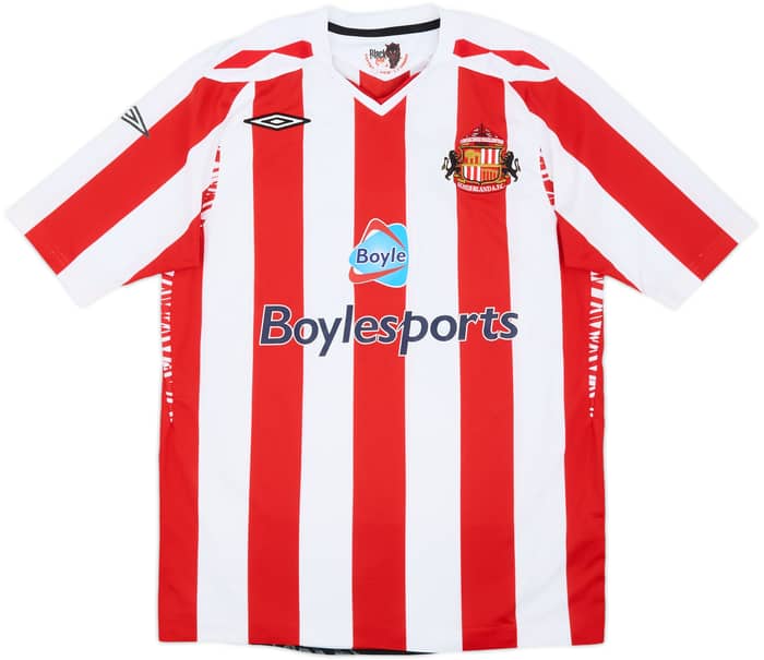 2007-08 Sunderland Home Shirt Yorke #19 - 6/10 - (M)