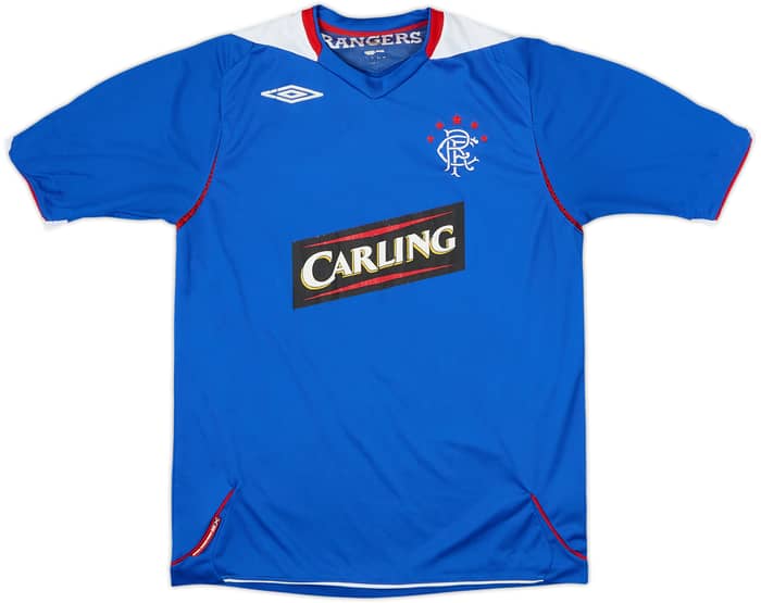 2006-07 Rangers Home Shirt - 5/10 - (M)
