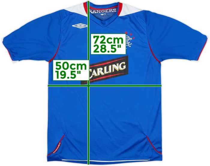 2006-07 Rangers Home Shirt - 5/10 - (M)