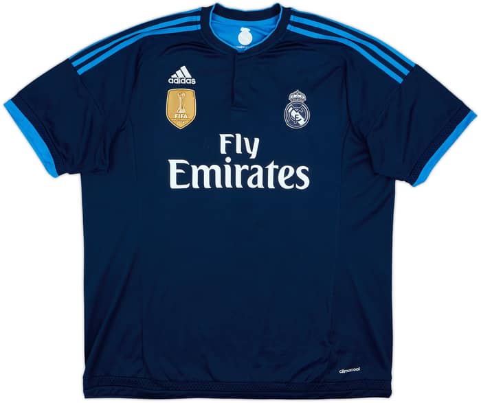 Camiseta de la tercera equipación del Real Madrid 2015-16 Ronaldo #7 - 5/10 - (XL)
