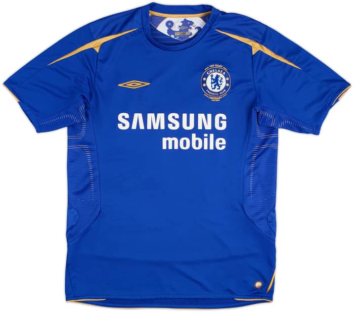 2005-06 Chelsea Centenary Home Shirt Lampard #8 - 6/10 - (M)