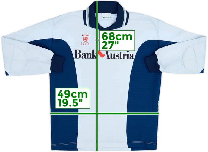 1998-99 Rapid Vienna GK Shirt - 8/10 - (12-13 Years)