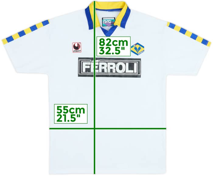 1992-95 Verona Away Shirt - 5/10 - (XL)
