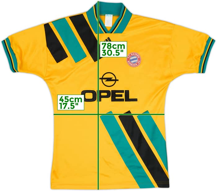 1993-96 Bayern Munich Away Shirt - 8/10 - (S)
