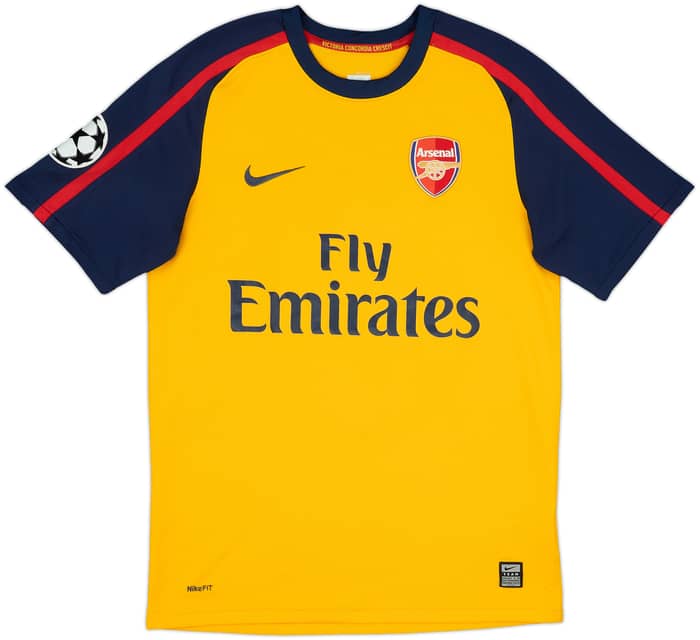 2008-09 Arsenal Away Shirt Nasri #8 - 7/10 - (S)