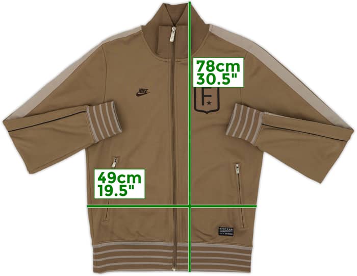 2011-12 France Nike N98 Track Jacket - 10/10 - (S)