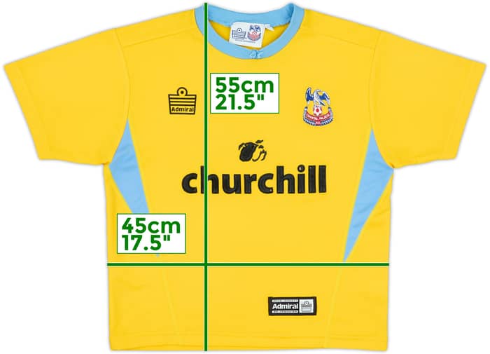 2003-04 Crystal Palace Away Shirt - 5/10 - (11-12 Years)