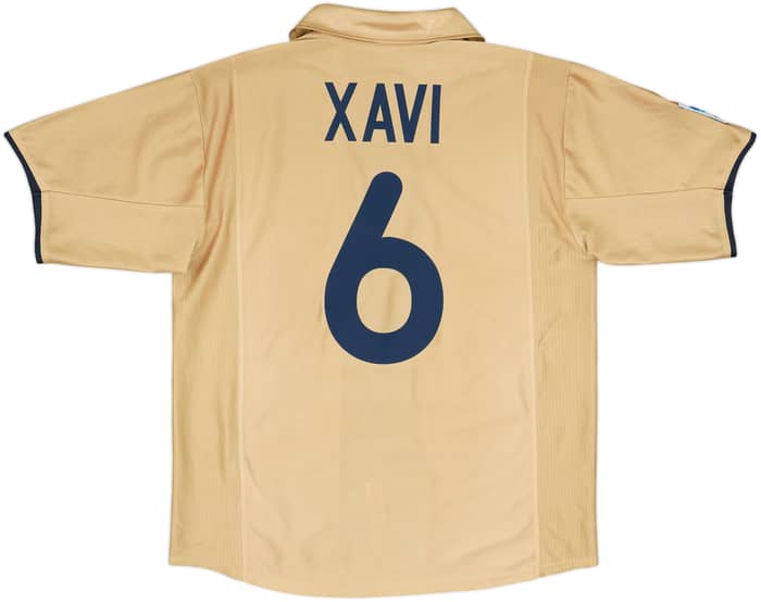 2001-03 Barcelona Camiseta Visitante Xavi #6 - 8/10 - (L)