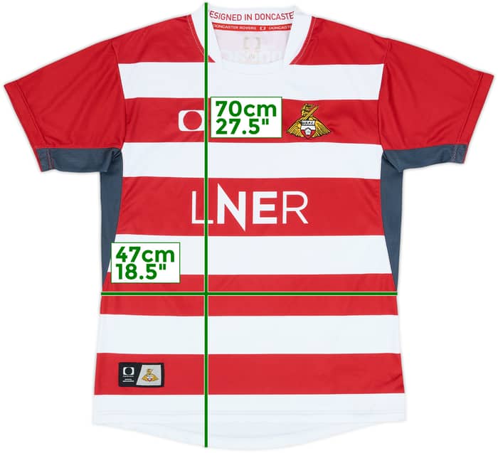 Camiseta de local del Doncaster 2020-21 - 7/10 - (14-15 Años)