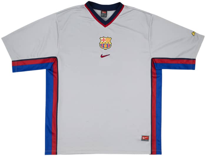 Camiseta básica de visitante del Barcelona 1999-01 - 5/10 - (XXL)