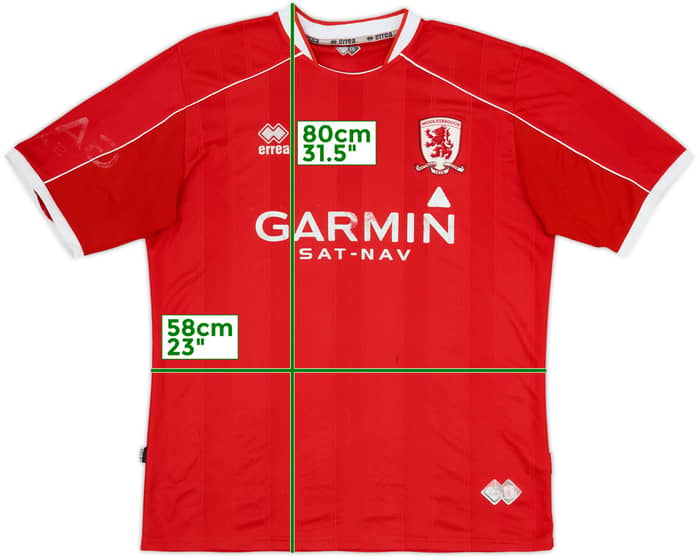 2007-08 Middlesbrough Home Shirt - 5/10 - (XXL)