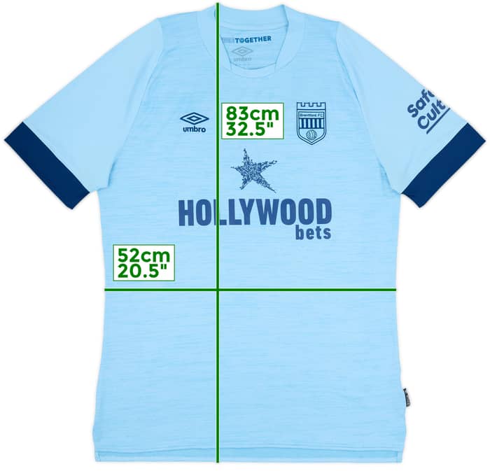 2023-24 Brentford Away Shirt - 10/10 - (L)