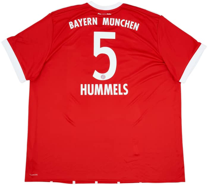 2017-18 Bayern Munich Home Shirt Hummels #5 - 9/10 - (3XL)