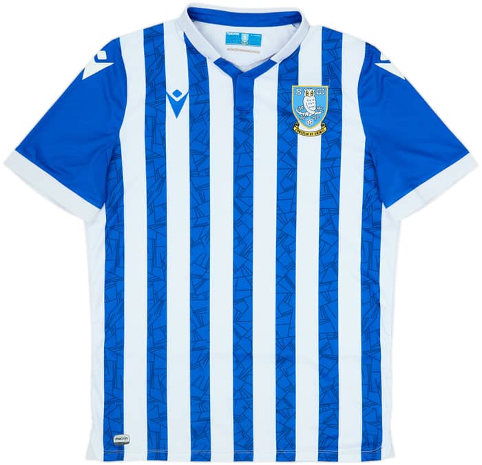 2021-22 Sheffield Wednesday Home Shirt - 8/10 - (L)