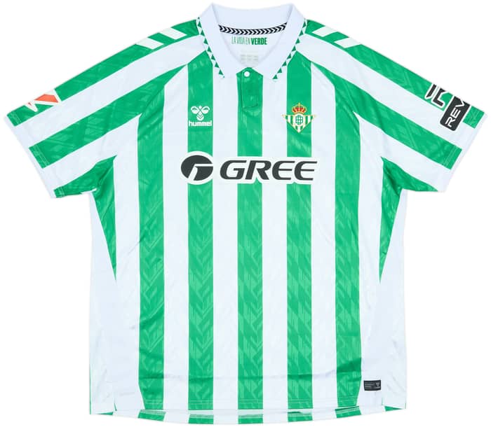 2024-25 Real Betis Home Shirt Johnny #4 - 10/10 - (3XL)