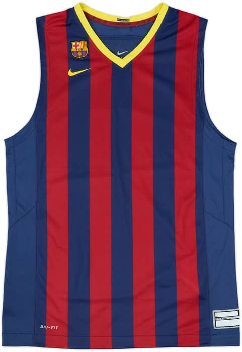 2013-14 Barcelona Nike Basketball Jersey - 9/10 - (L)