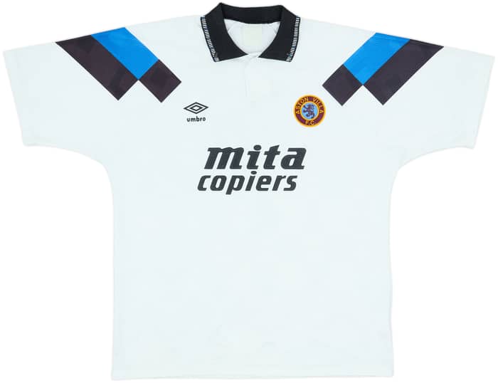 1990-92 Aston Villa Away Shirt #7 - 8/10 - (XL)