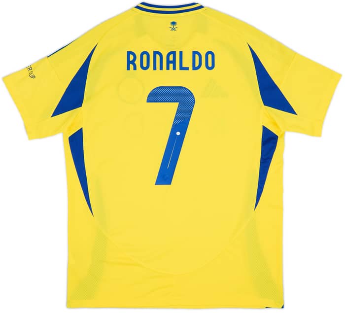 2024-25 Al-Nassr Home Shirt Ronaldo #7 - 10/10 - (XXL)