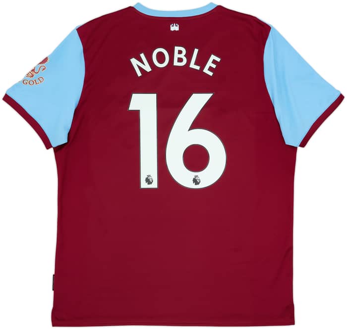 2019-20 West Ham Camiseta Local Noble #16 - 9/10 - (XL)