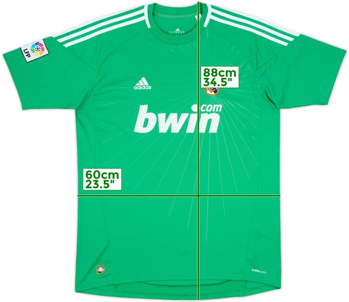 2010-11 Real Madrid GK Shirt - 5/10 - (XL)