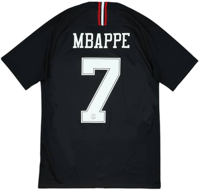 2018-19 Paris Saint-Germain Third/Home Shirt Mbappe #7 - 8/10 - (S)