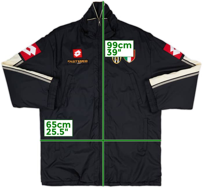 2002-03 Juventus Lotto Padded Bench Coat - 7/10 - (L)
