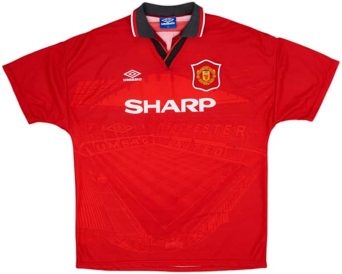 1994-96 Manchester United Maillot domicile Cantona #7 - 7/10 - (XL)